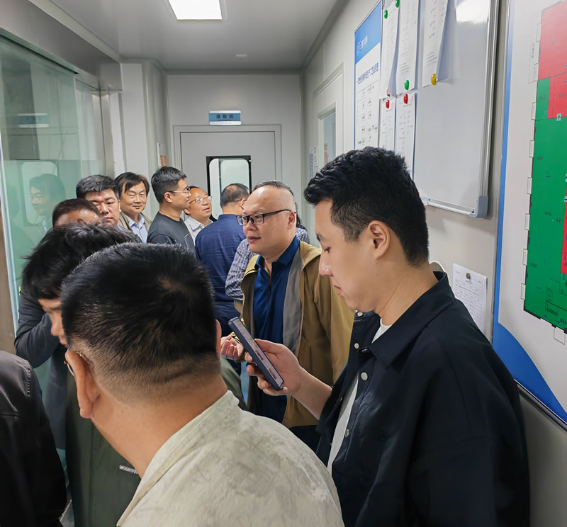 全国投资考察团莅临江苏普力优创科技观摩